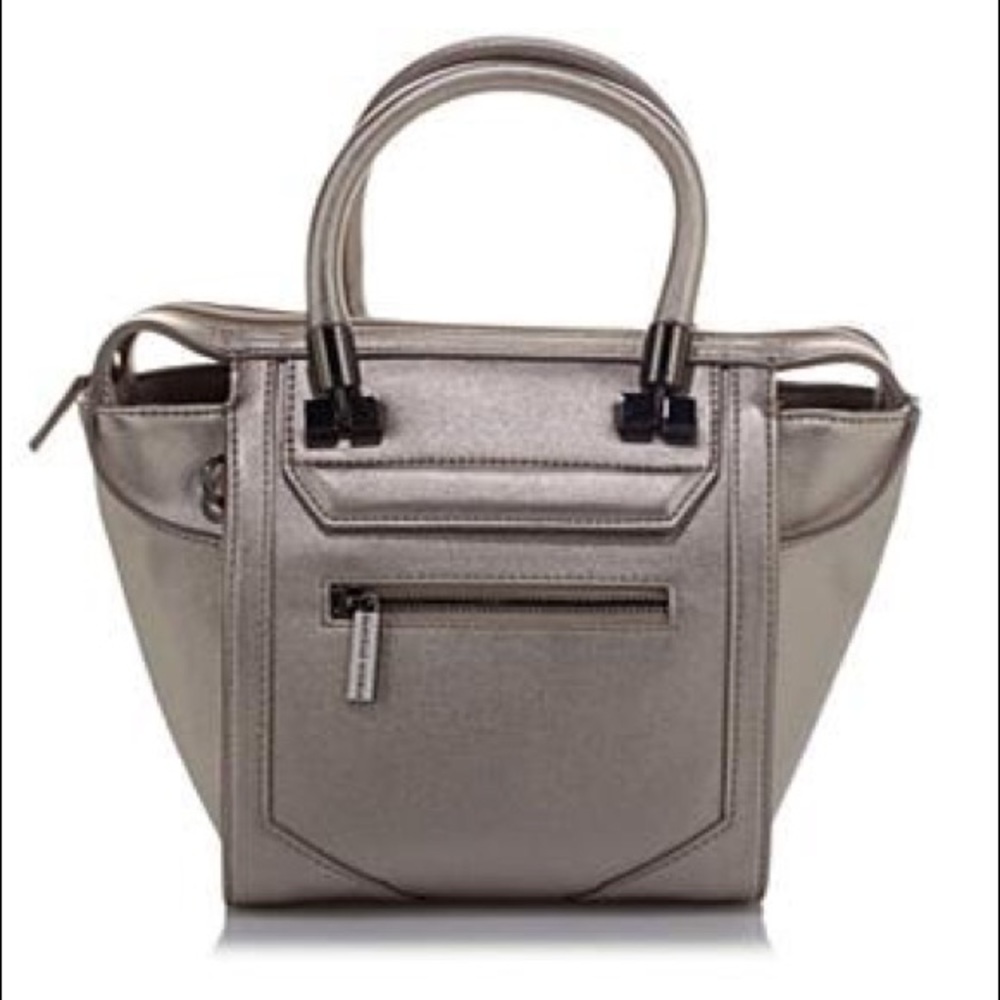 Danielle Nicole Auden Mini Crossbody Pewter NWT
